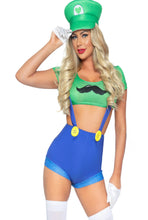 Load image into Gallery viewer, Gamer Sidekick Sexy Costume With Hat
