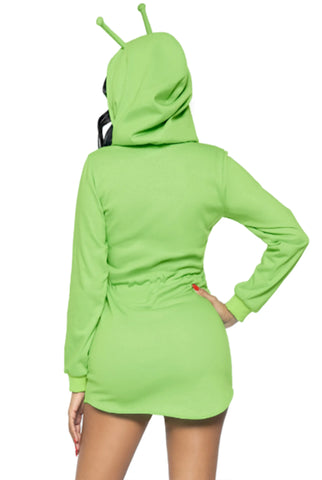 Alien Hoodie Fleece Dress- Out of This World Costume