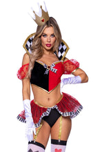 Load image into Gallery viewer, Wicked Wonderland Queen Costume

