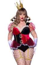 Load image into Gallery viewer, Plus Ravishing Red Queen Costume
