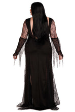Load image into Gallery viewer, Sexy Morticia Costume Set
