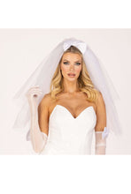 Load image into Gallery viewer, Tiered bridal veil
