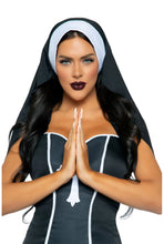 Load image into Gallery viewer, Nun Habit Costume Headband
