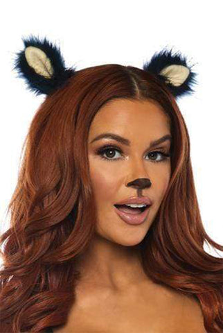 Furry Animal Costume Ear Hair Clips