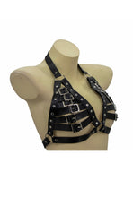 Load image into Gallery viewer, Leatherette Bra Top
