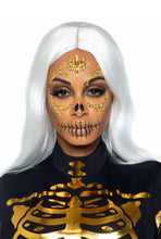 Load image into Gallery viewer, Sugar Skull Adhesive Face Jewels Sticker
