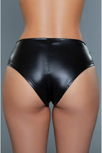 Load image into Gallery viewer, Low Rise Cheeky Leather Shorts
