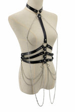 Load image into Gallery viewer, Leatherette Body Harness
